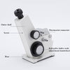 Refractometer Brix Salinity Fruit Sugar Sweetness Tester Abbe Refractometer 2WAJ