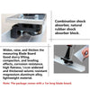 35.8CC 4 Stroke Concrete Power Screed 1m Aluminum Board Straight Edge Bar Set AU