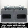 4Pack Shipping Container Bridge Fitting Clamp to Connect Shipping Containers