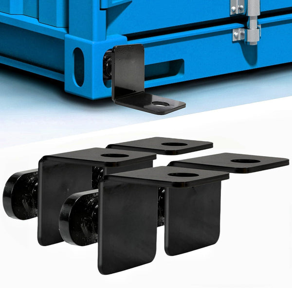 4 Pack Twist Lock Anchors Shipping Container Tie Down Accessories Rust-resistant