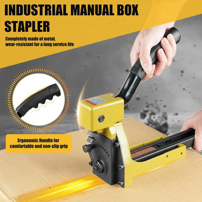 Heavy Duty Manual Carton Stapler Closing Packing Tools