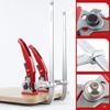 4x Ratchet Table Clamp Quick Release Track Saw Clamps for MFT/Guide Rail System