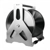 45M Water Hose Reel Cart Stainless Steel Garden Hose Reel 1/2" Pipe Holder AU