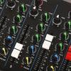 7 Channel Bluetooth Mixer DJ Live Studio Audio Mixer USB Console Amplifier AUX