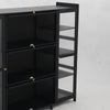 Nisorpa 3-5 Door Display Storage Cabinet for Lego Toy Cupboard Display cases AU
