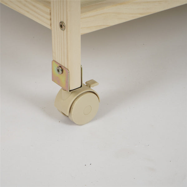 Baby Changing Table Portable Infant Diaper Changing Table with Storage Shelf