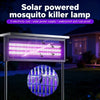 Solar USB Mosquito Killer Light Electronic Fly Bug Insect Zapper Trap Pest Lamp