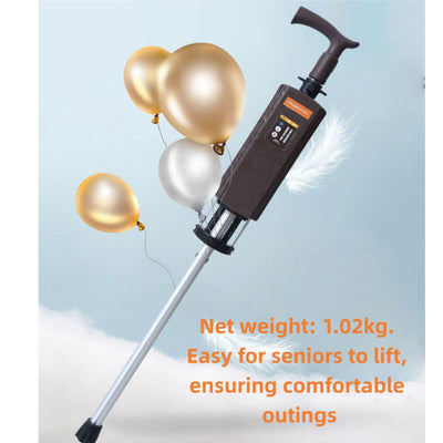 Folding Cane Seat Walking Stick Tripod Anti-Slip Portable for Seniors Hiking AU