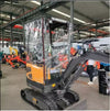 1PC Mini Digger Rain Cover For Kubota U15 U17 Warm Awning For 1-2Ton Excavator