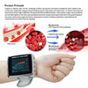 650nm Laser 13 Holes Physiotherapy Wrist Watch LLLT Treat for Hypertension