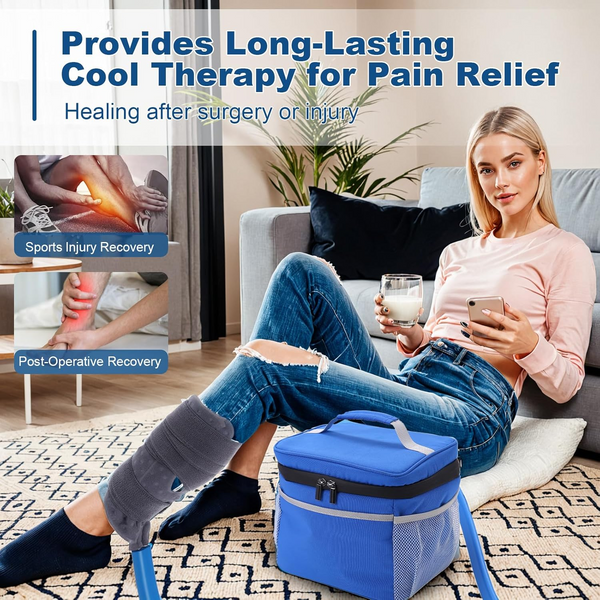 Multifunctional Ice Therapy Machine for Knee Shoulder Ankle Back Leg Pain Relief