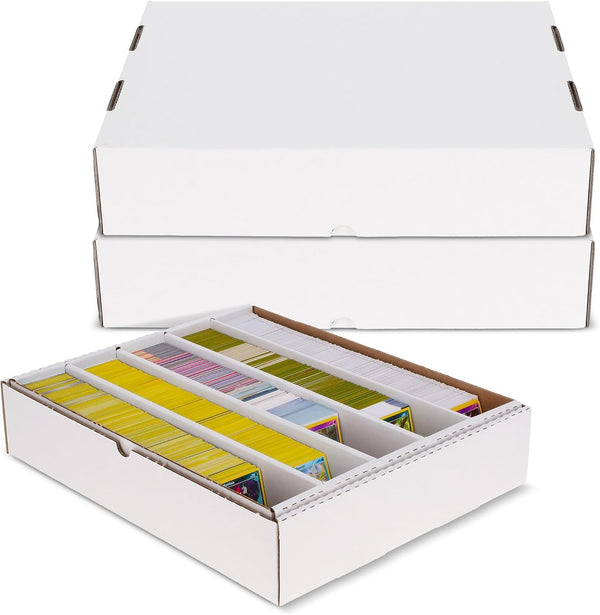 LPG Cardboard 3200ct Trading Card Storage Box with Lid for Tcg Mtg Sports Cards