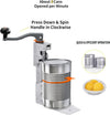 Commercial Can Opener Heavy Duty Manual Table Can Opener with Plated Steel Base