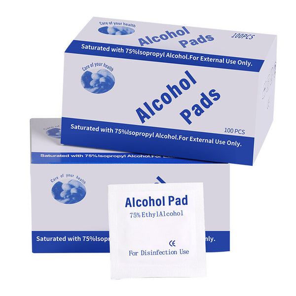 500PCS Alcohol Wipes Individually Wrapped with 75% Isopropyl Alcohol for Home