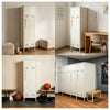 Single Tier Standard Metal Locker Office Storage Cabinet Tallboy Bedroom Black