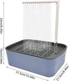 Automatic ABS Bird Bath Shower with Circulating Faucet Parrot Bathtub Cockatiel