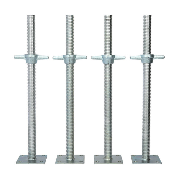 4 Pack Adjustable Leveling Jacks Feet 18/24" Baker-Style Scaffolding Equipment