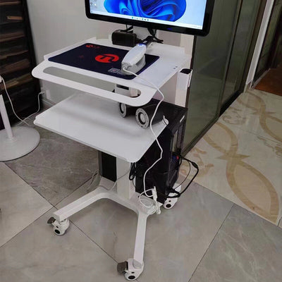 Medical Trolley Stand Dental Oral Scanner Mobile Cart Clinic Laptop Holder AU