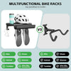 Bike Wall Mount Rack Indoor Bicycle Storage Garage Bike Holder Store Helmet Shoe