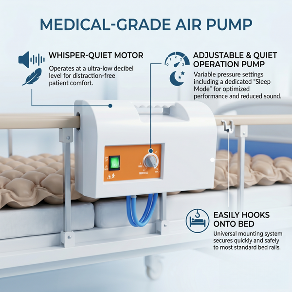Anti-Decubitus Mattress Alternating Air Pressure Mattress for Hospital Mattress