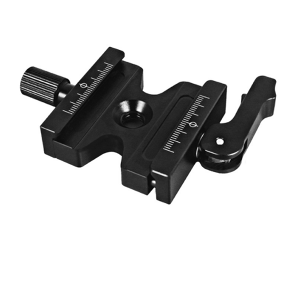 CL-50LS Quick Release Plate Clamp 3/8"&1/4" Screw Hole Camera Tripod Adapter AU