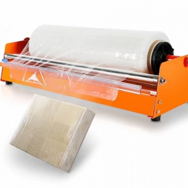 Commercial Wrapping Film Packaging Machine Supermarket Fruit Cling Film Cutting