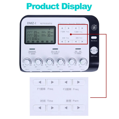 6 Output Electronic Acupuncture Stimulator Machine Body Relax Massager Device