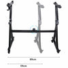 Piano Keyboard Stand Adjustable Folding Set Z Style Keyboard Stand with Wheels