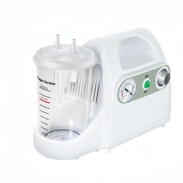 Portable Phlegm Suction Machine Sputum Aspirator Dental Suction Unit Vacuum Pump