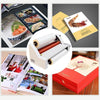 350mm Laminator Machine Cold Hot Roller for Paper Card Wood Veneer PVC Foil