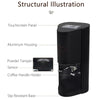 58MM Coffee Tamper Commercial Automatic Coffee Powder Press For Espresso Maker