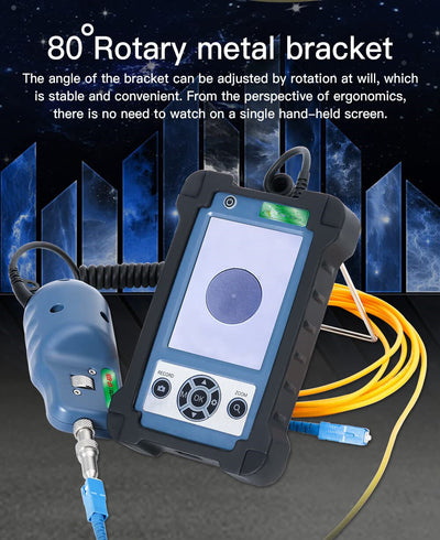 KIP-600V 400X Fiber Optic Inspection Probe Kit 3.5 Inch Display 4000mAh Battery