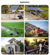 Solar Operated Agri Irrigation Booster Water Pump Farming Self-priming Transfer