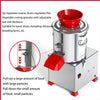 1200W Commercial Electric Vegetable Chopper Food Cutting Machine Meat Cutter AU