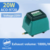 Hailea ACO-9720 Fish Tank Air Pump Air Flow 30L/min For Aquaculture Septic Pond