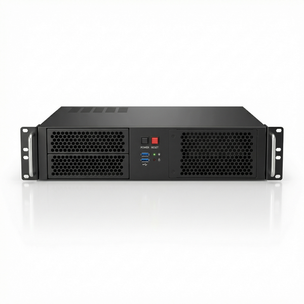 19-inch 2U Rackmount Server Chassis Case Support MATX / Mini-ITX Motherboards