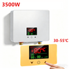Electric Instant Hot Water System 3500W Tankless Shower Heater with LCD Display