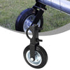 6inch Gate Wheel Supporting with 1-5/8" Thru 2" Gate Frames for Chain Link Fence