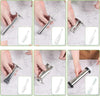 Beef Jerky Gun Beef Stick Maker Sausage Cannon Kit w/Cleaning Tool Stainless