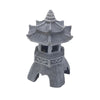 Pagoda Statues Outdoor Solar Powered Statue Zen Garden Lantern LED Garden Light