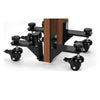 2X Door Lifter Dolly Door Installation Tool For Thickness 35-65mm Max.1000 Lbs