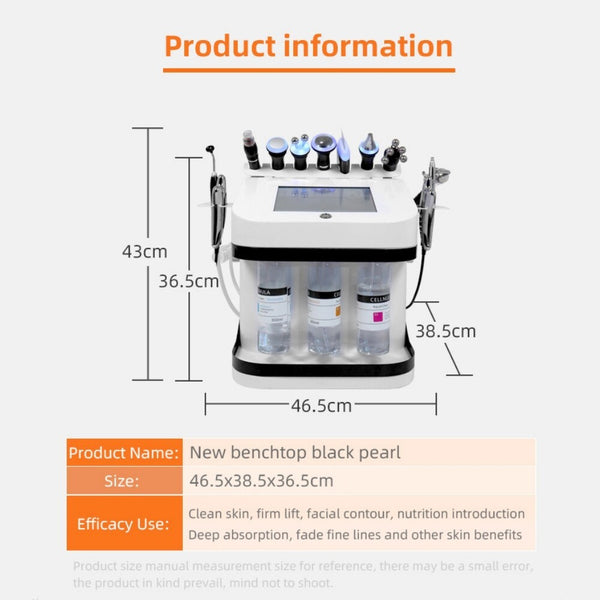 10in1 Water Dermabrasion Deep Cleansing Hydro Hydra Dermabrasion Facial Machine