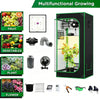 Grow Tent Complete Kit 100W LED Grow Light + Carbon Filter Combo Growbox