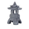 Pagoda Statues Outdoor Solar Powered Statue Zen Garden Lantern LED Garden Light