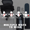 15*11*25CM Gym Magnetic Bag  w/Phone Pocket Portable Water Bottle Bag Holder