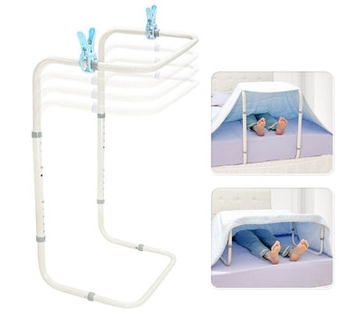 Bed Blanket Support Cradle Adjustable Hight for Foot Leg Sheet Medical Recovery