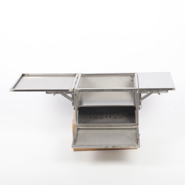 Foldable Motorcycle Trunk Camping Box Stall Box Shelves Barbecue Picnic Table