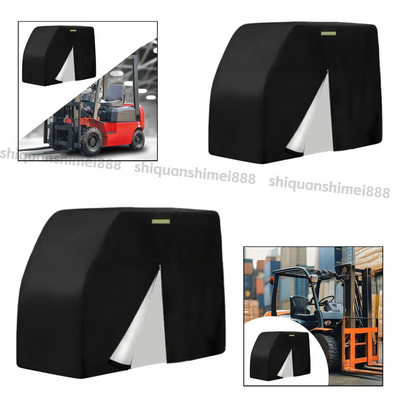Forklift Cover Waterproof for Forklifts Up to 8000Lb Sun Rain Snow UV Protection