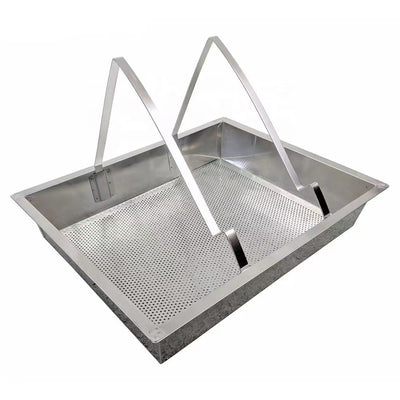 Honeycomb Uncapping Tray Stainless Steel Honey Uncapping Station Beeswax Frame
