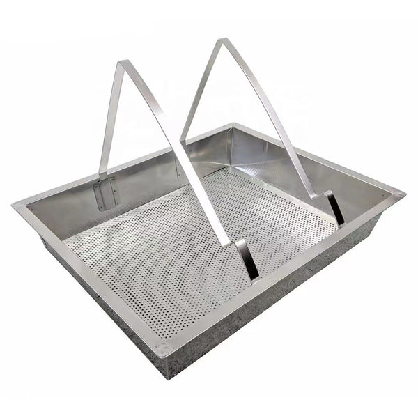 Honeycomb Uncapping Tray Stainless Steel Honey Uncapping Station Beeswax Frame